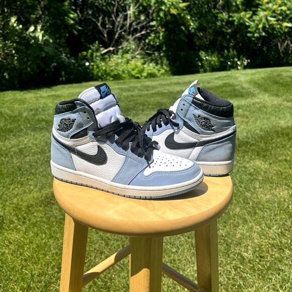 Nike Air Jordan 1 Retro High OG \'University Blue\' Mens Shoes Size 7 main image 10